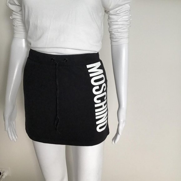Moschino Teen black & white mini skirt / XS-S - Picture 8 of 8